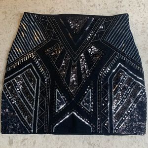 Express Sequins Skirt